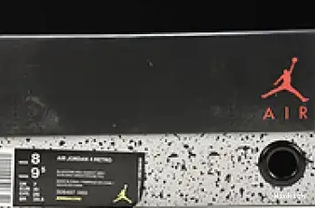 4 - JORDAN (2019)  CEMENT BRED 308497-060 BLACK 0703